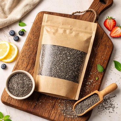 Sementes de chia continente
