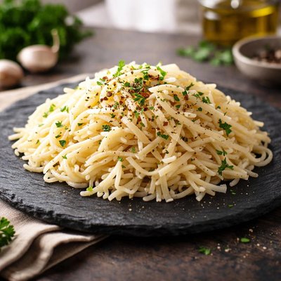 Pasta de arroz cocida semiexenta