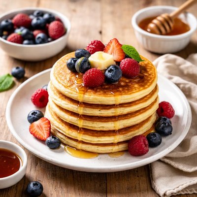 Semolina pancakes