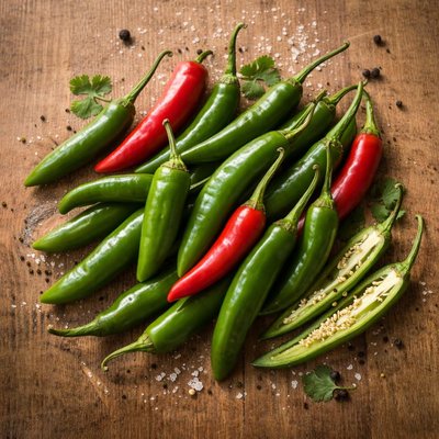 serrano peppers