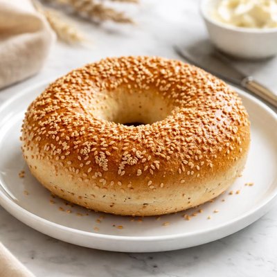 Sesame bagel
