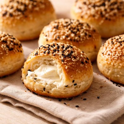 芝麻貝果圈
