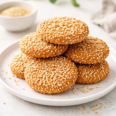 Sesame biscuit