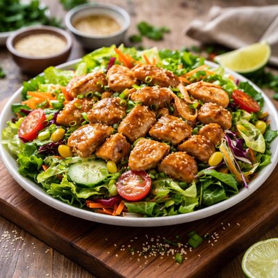 Sesame chicken salad