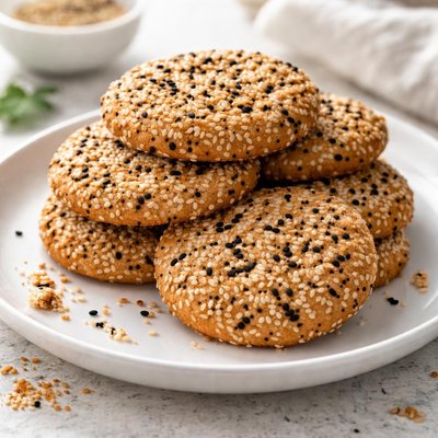 Sesame cookies