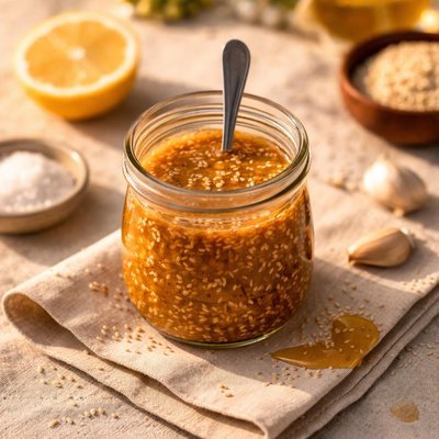Sesame honey dressing