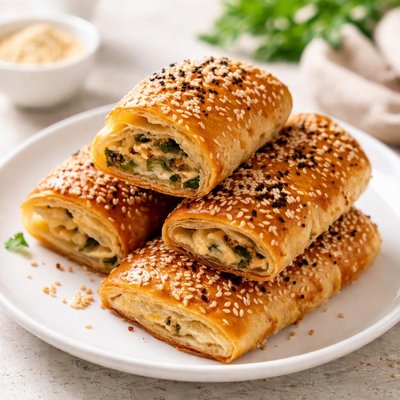 Sesame pastry