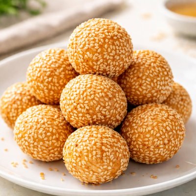 Sesame seed ball