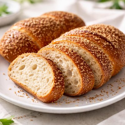 Sesame seed bread