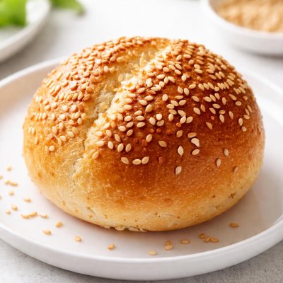 Sesame seed bread roll