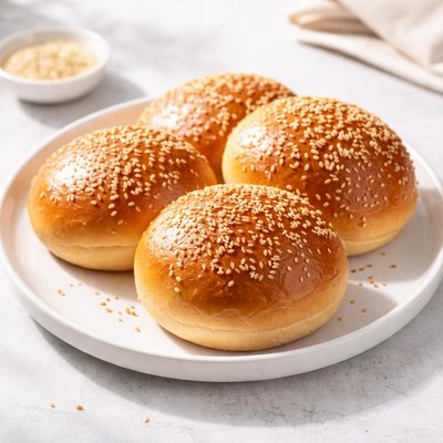 Sesame seed buns