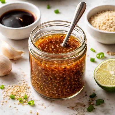 Sesame soy dressing