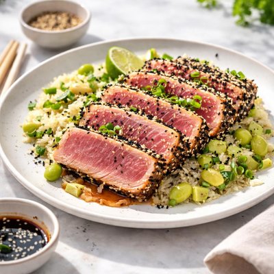 Sesame tuna
