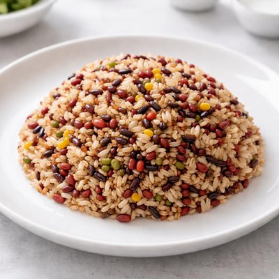 Seven colored brown rice
