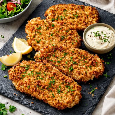 Shake n bake thin pork chops