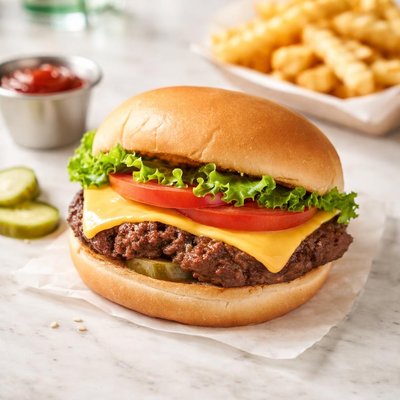 Shake shack cheese burger