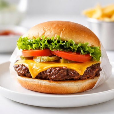 Shake shack cheeseburger