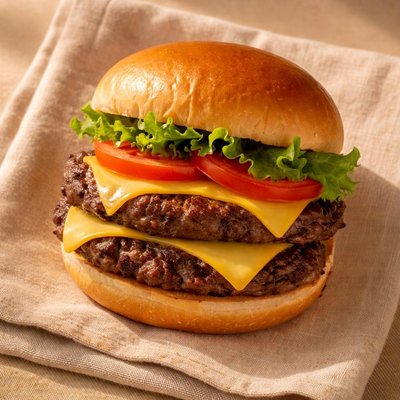 Shake shack double hamburger no sauce