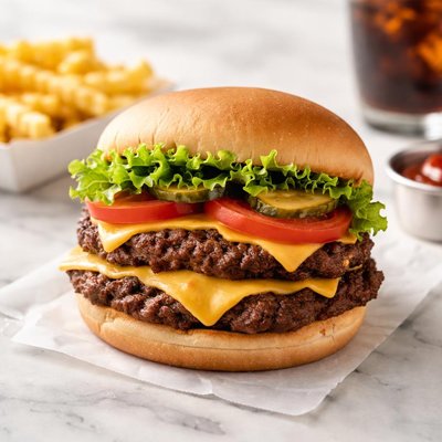 Shake shack double shack burger