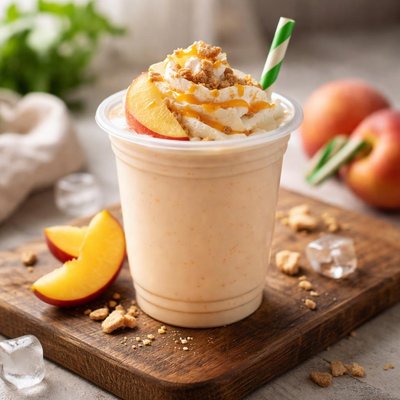 Shake shack peach cream shake