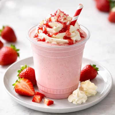 Shake shack strawberry milkshake