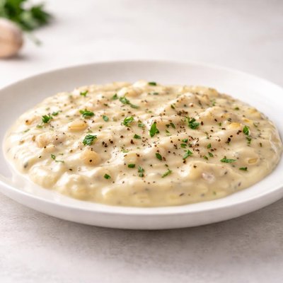 Shallot cream sauce