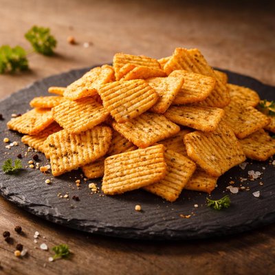 Shapes crimpy chicken