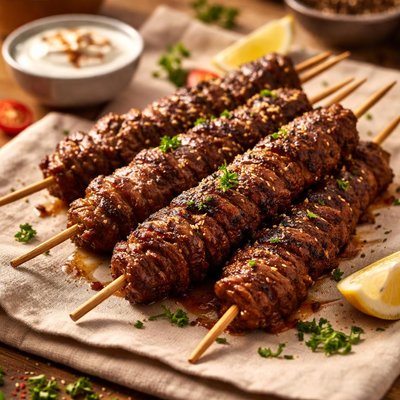Shawarma - beef on the sticks