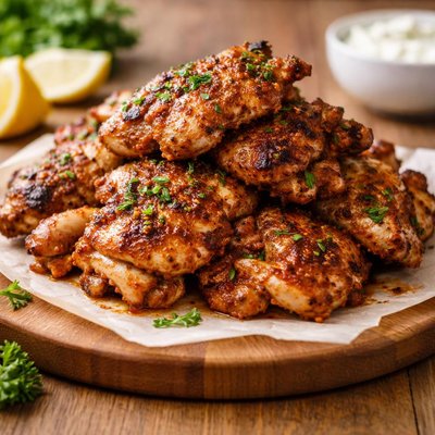 Shawarma chicken thighs