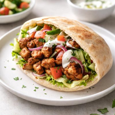 Shawarma in pita
