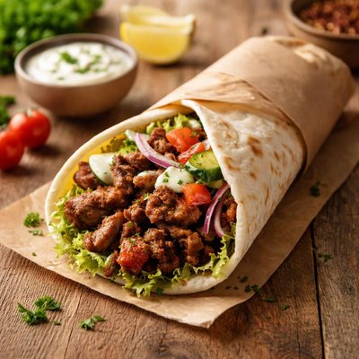 Шаурма с бараниной