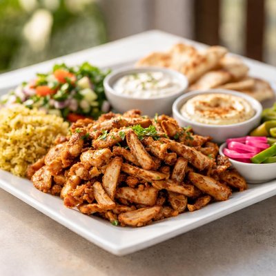 Shawarma platter