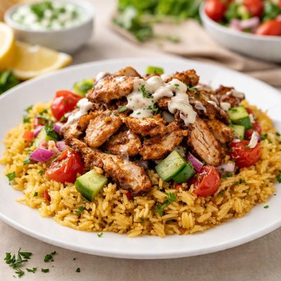 Shawarma rice
