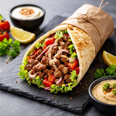 Shawarma with beef