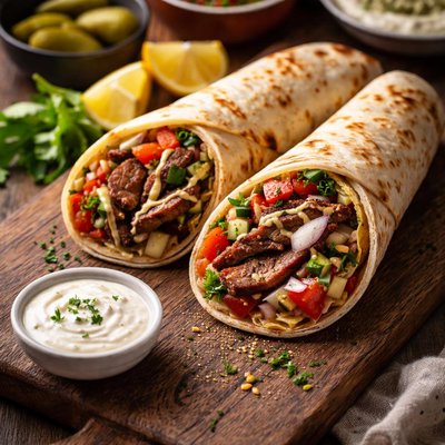Shawarma with brisket