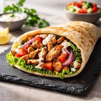 Shawarma with chicken