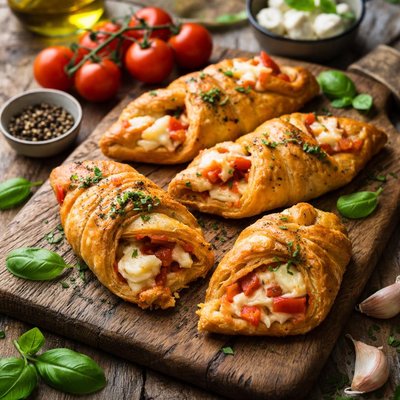 Shell rustico tomate mozzarella Nutrition