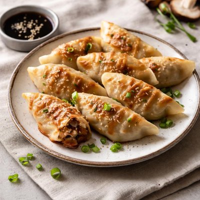 Shiitake gyoza