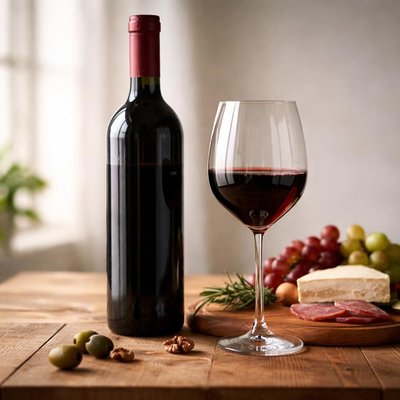 Shiraz red wine
