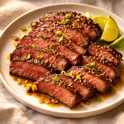 Shiro shoyu marinated beef Nutrition