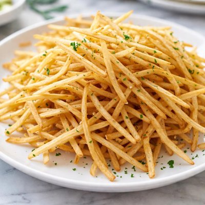 Shoestring potatoes