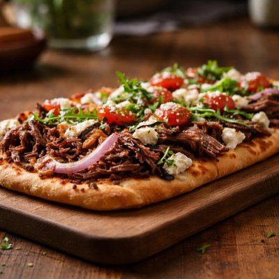 Short rib flatbread