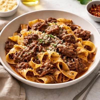 Short rib pasta