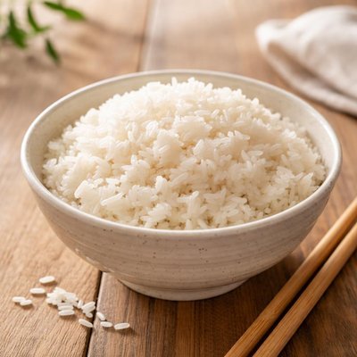 Short white rice
