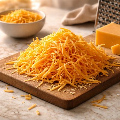 Shredded american cheese
