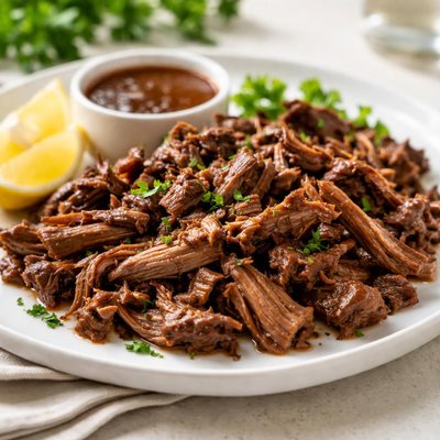 Shredded beef