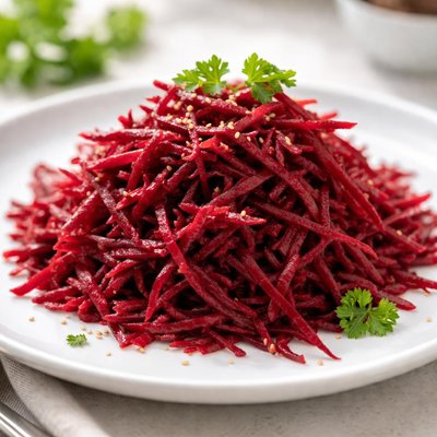 Shredded beets