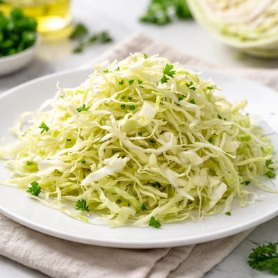 Shredded cabbage