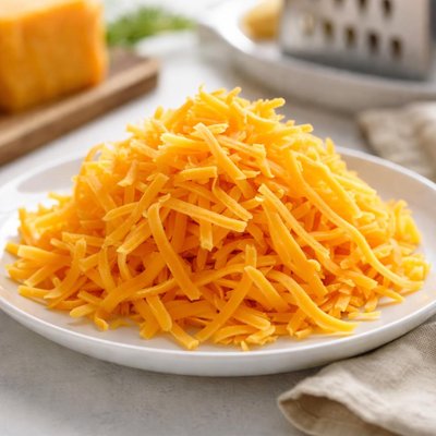 Shredded cheddar