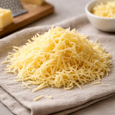 Shredded cheede